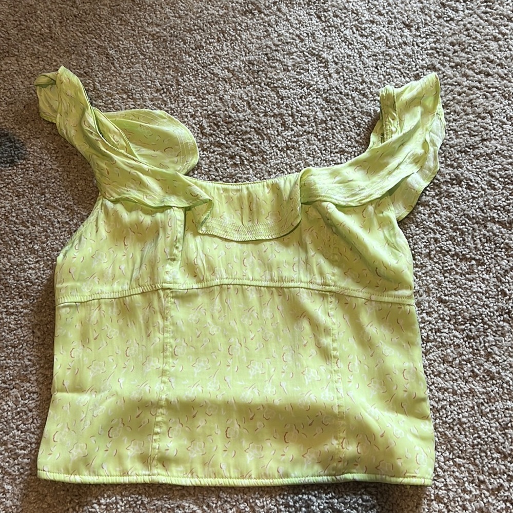 Free People Corset Blouse